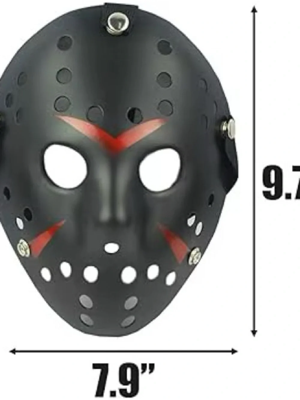 Jason bothers Horror Hockey Mask Costume - Yellow/Black/White